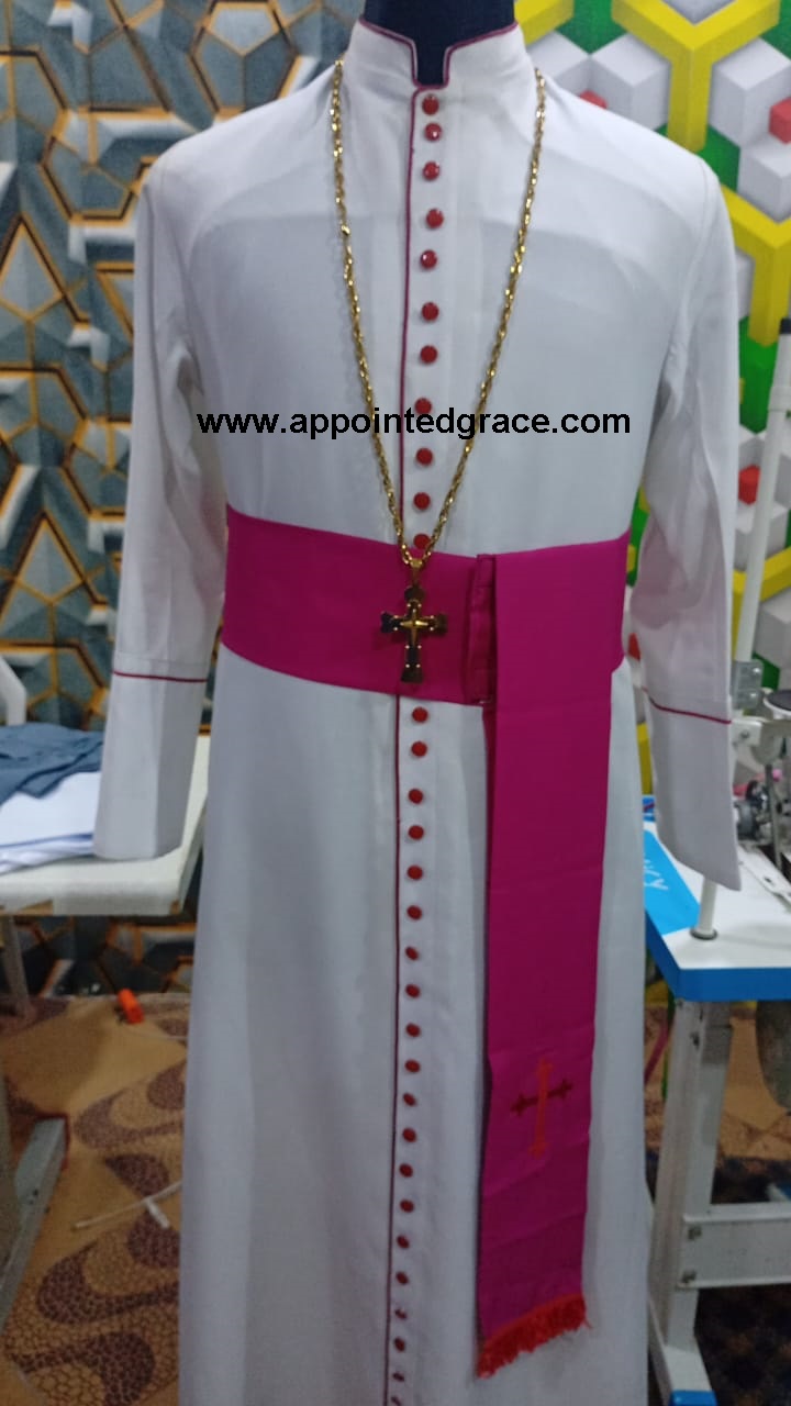 Custom-made clergy robes and vestments for pastors and bishops in Lagos Nigeria